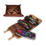 ENHANCE Venture™ Canvas Dice Case - Removable Dice Tray, 3 Removable Pouches-ENTTCCD100TNEW