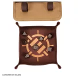 ENHANCE Venture™ Canvas Dice Case - Removable Dice Tray, 3 Removable Pouches-ENTTCCD100TNEW
