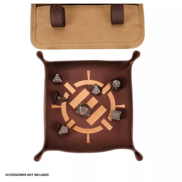 ENHANCE Venture™ Canvas Dice Case - Removable Dice Tray, 3 Removable Pouches-ENTTCCD100TNEW