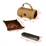 ENHANCE Venture™ Canvas Dice Case - Removable Dice Tray, 3 Removable Pouches-ENTTCCD100TNEW