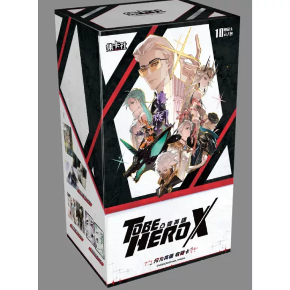 To Be Hero X: Trading Card Game – Booster Display (16 csomag, kínai kiadás)