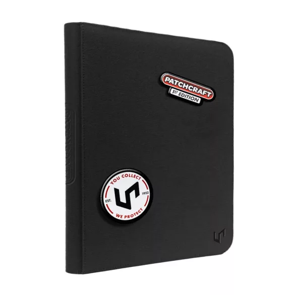 UP - Patchcraft Zippered 9-Pocket PRO-Binder Black-16642