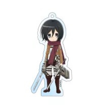 Attack on Titan - Holographic Acrylic Keychain - Mikasa 8cm-SAK02679