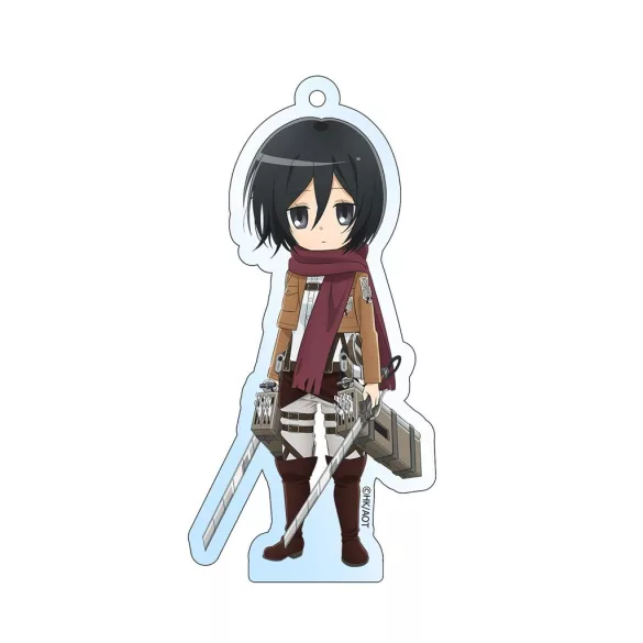 Attack on Titan - Holographic Acrylic Keychain - Mikasa 8cm-SAK02679