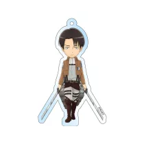 Attack on Titan - Holographic Acrylic Keychain - Levi 8cm-AOT-KC-02693