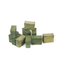 Vallejo - Vallejo Scenics - Large Ammo Boxes 12,7 mm-SC221