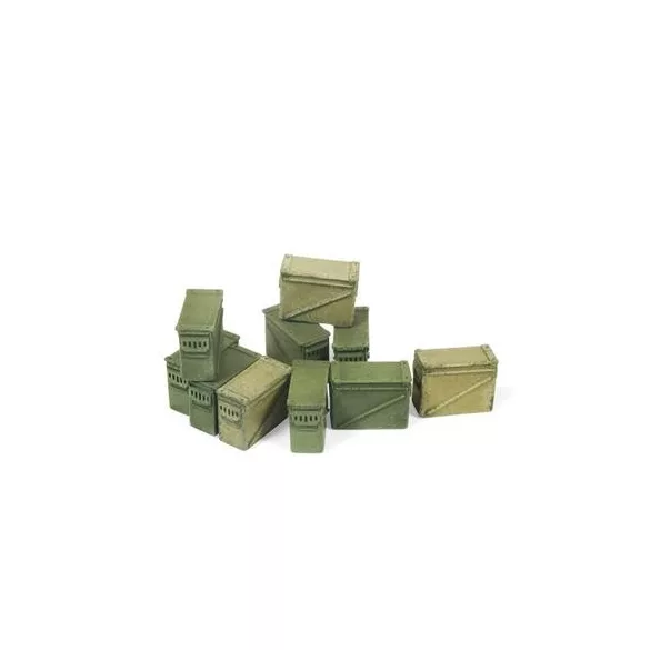 Vallejo - Vallejo Scenics - Large Ammo Boxes 12,7 mm-SC221