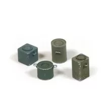 Vallejo - Vallejo Scenics - WWII German Food Containers-SC224