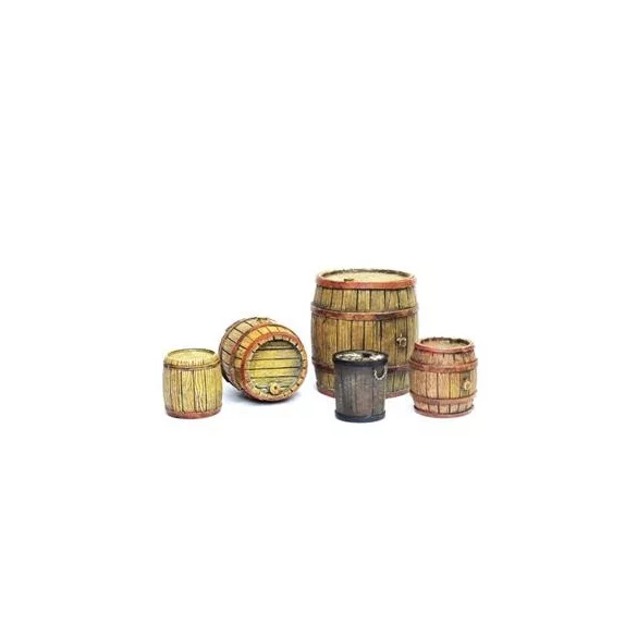 Vallejo - Vallejo Scenics - Wooden Barrels-SC225