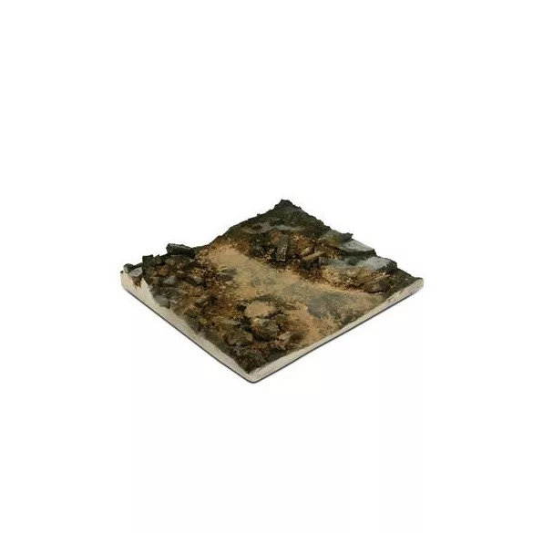 Vallejo - Vallejo Scenics - 14x14 Rubble Street Section-SC002