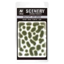 Vallejo - Scenery - Wild Tuft Dry Green (2 mm)-SC401