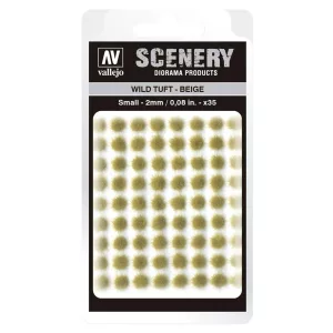 Vallejo - Scenery - Wild Tuft Beige (2 mm)-SC403