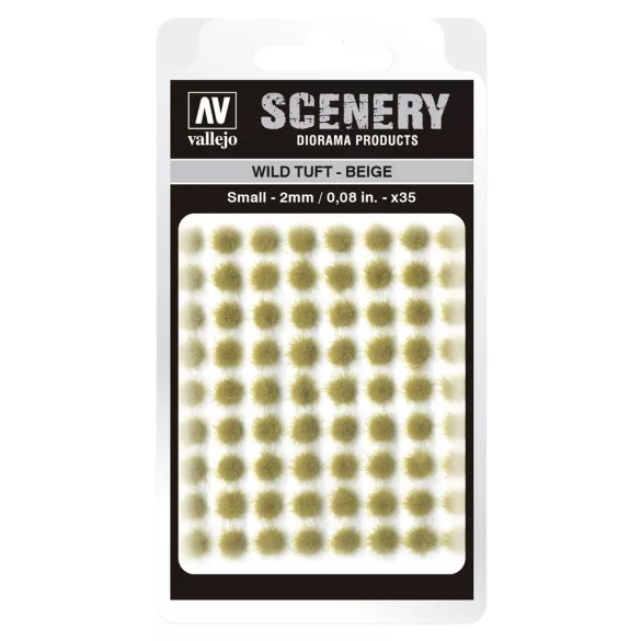 Vallejo - Scenery - Wild Tuft Beige (2 mm)-SC403