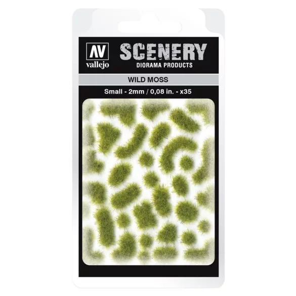 Vallejo - Scenery - Wild Moss (2 mm)-SC404