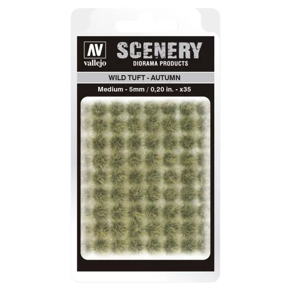 Vallejo - Scenery - Wild Tuft Autumn (5 mm)-SC409