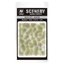 Vallejo - Scenery - Wild Tuft Winter (5 mm)-SC410