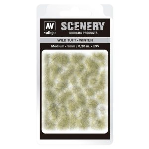 Vallejo - Scenery - Wild Tuft Winter (5 mm)-SC410