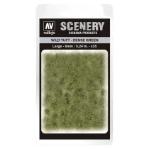 Vallejo - Scenery - Wild Tuft Dense Green (6 mm)-SC413