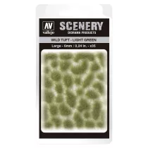 Vallejo - Scenery - Wild Tuft Light Green (6 mm)-SC417