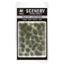 Vallejo - Scenery - Wild Tuft Light Brown (6 mm)-SC418