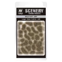 Vallejo Scenery Wild Tuft Dry (6 mm) díszítő fűcsomó