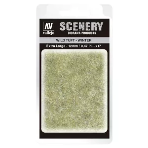Vallejo - Scenery - Wild Tuft Winter (12 mm)-SC421