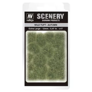 Vallejo - Scenery - Wild Tuft Autumn (12 mm)-SC423