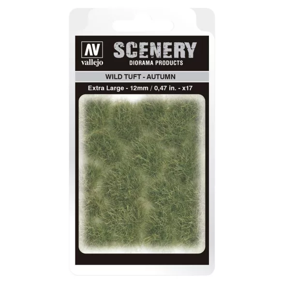 Vallejo - Scenery - Wild Tuft Autumn (12 mm)-SC423