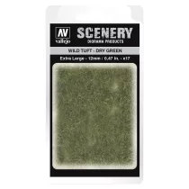 Vallejo - Scenery - Wild Tuft Dry Green (12 mm)-SC424
