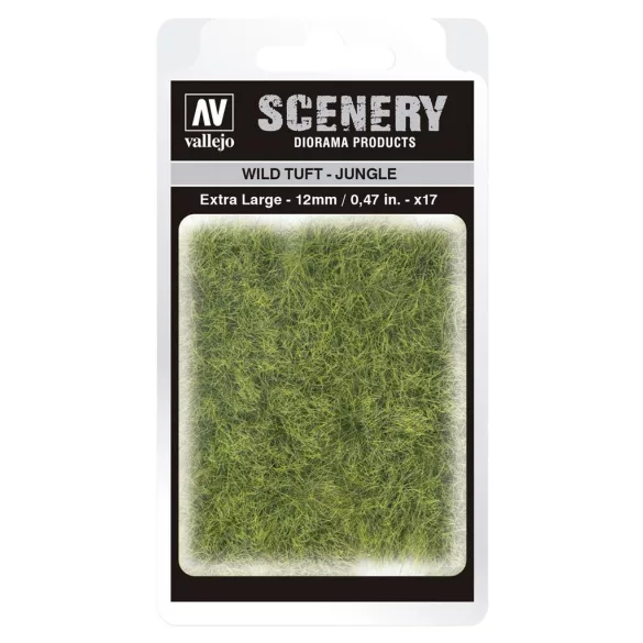 Vallejo - Scenery - Wild Tuft Jungle (12 mm)-SC428
