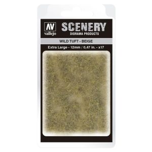 Vallejo - Scenery - Wild Tuft Beige (12 mm)-SC429