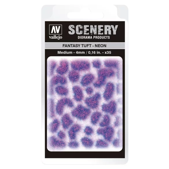 Vallejo - Scenery - Fantasy Tuft Neon (4 mm)-SC430