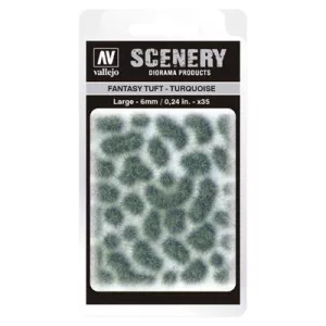 Vallejo - Scenery - Fantasy Tuft Turquoise (6 mm)-SC432