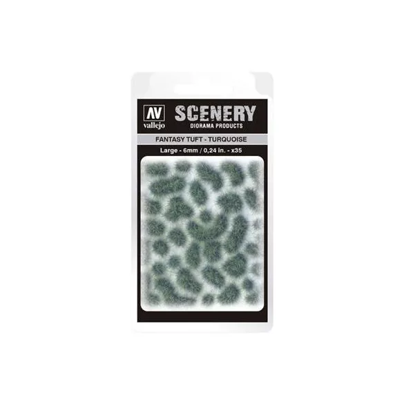 Vallejo - Scenery - Fantasy Tuft Turquoise (6 mm)-SC432