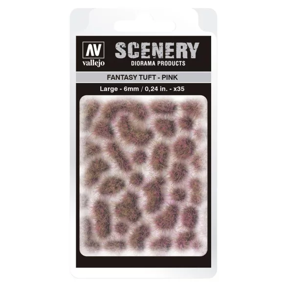Vallejo - Scenery - Fantasy Tuft Pink (6 mm)-SC433