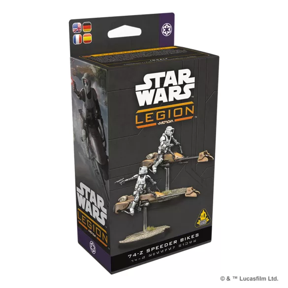 Star Wars: Legion - 74-Z Speeder Bikes Unit Expansion - EN/DE/SP/FR-SWQ207