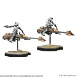 Star Wars: Legion - 74-Z Speeder Bikes Unit Expansion - EN/DE/SP/FR
