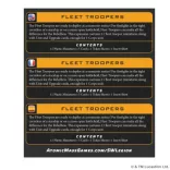 Star Wars: Legion - Fleet Troopers Unit miniatűr egység - EN/DE/SP/FR