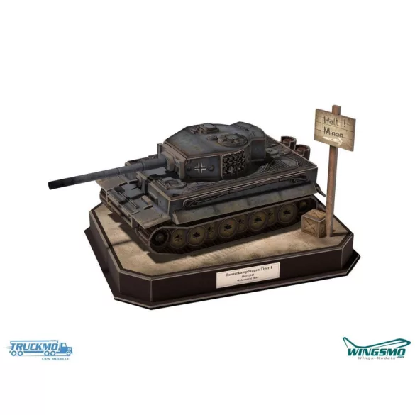 Deutscher Panzer '"Tiger I" 3D Puzzle-00252