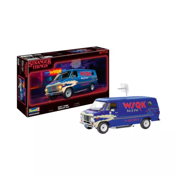 GMC® WSQK Squawk Van "Stranger Things"-07732