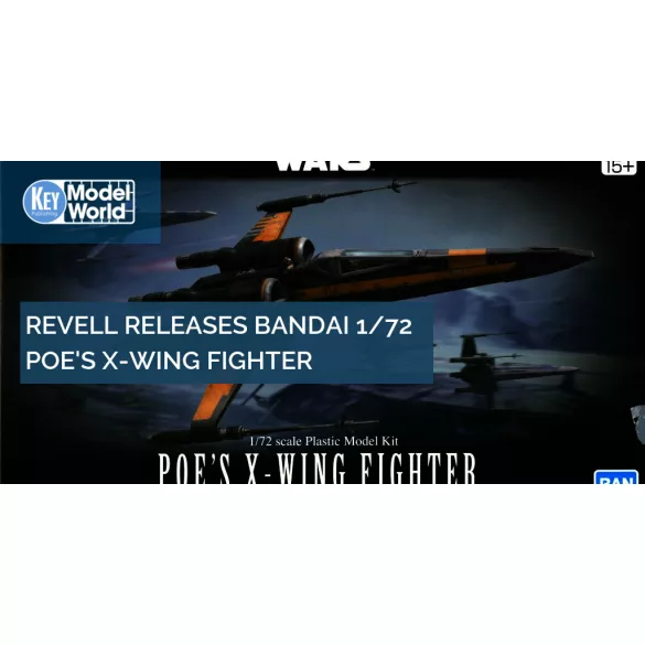 BANDAI Poe's X-Wing Fighter modellkészlet