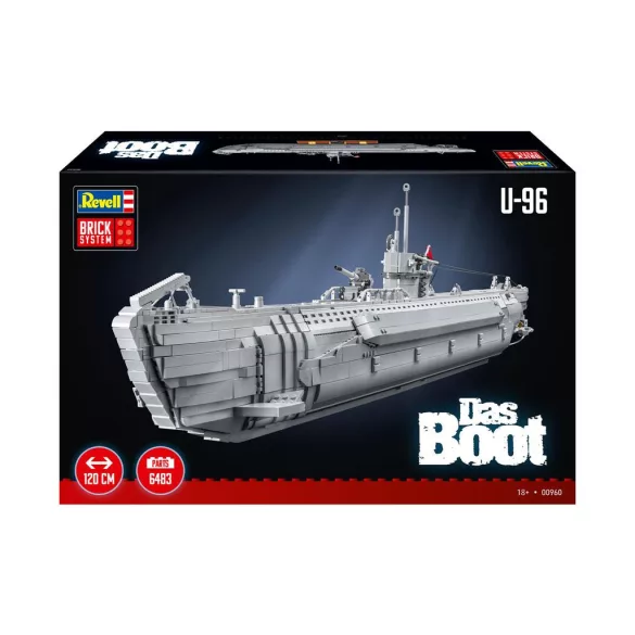 U-Boot „Das Boot” Brick System építőkészlet
