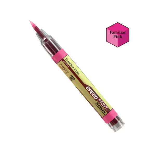 The Army Painter Speedpaint Marker – Familiar Pink festőmarker minikhez