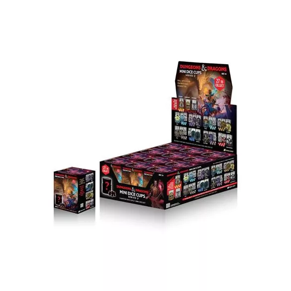 Sirius Dice - D&D Mini Dice Cups Series 2 PDQ (12 Cups)-SDZ2405-01