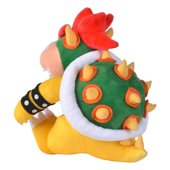 Super Mario - Bowser plüss figura, 27 cm