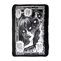 Junji Ito Tomie's True Beauty 45 x 60 Inch Fleece Throw Blanket-JFL-JUNJI-BL-25897-C