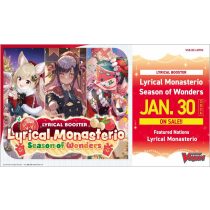 Cardfight!! Vanguard - Lyrical Monasterio Season of Wonders Lyrical Booster Display (16 Packs) - EN-VGE-DZ-LBT02