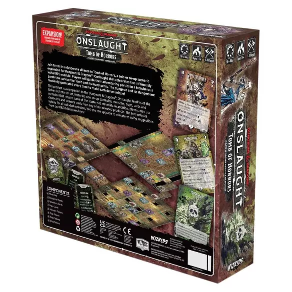 Dungeons & Dragons Onslaught: Tomb of Horrors - Maps & Monsters Expansion - angol kiadás