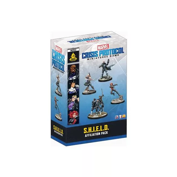 Marvel Crisis Protocol - SHIELD Affiliation Pack - EN/FR/SP-MCP03