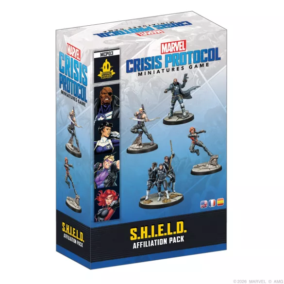 Marvel Crisis Protocol - SHIELD Affiliation Pack - EN/FR/SP
